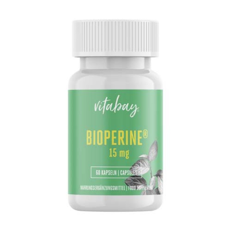 Bioperine 15 мг 60 капсули | Vitabay