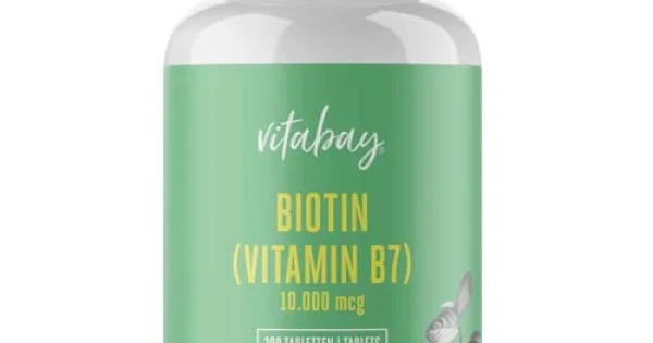 Биотин / Витамин Б7 10 мг Таблетки Цена | Vitabay
