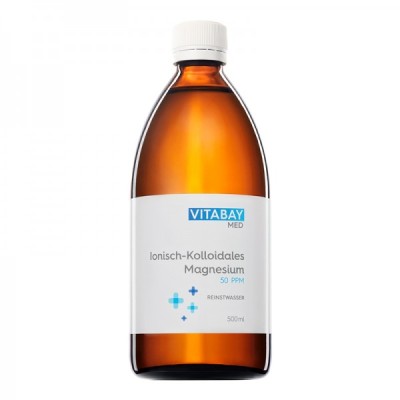 Colloidal Magnesium 50 PPM 500 мл | Vitabay