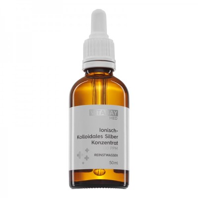 Colloidal Silver Concentrate Drops 500 PPM 50 мл | Vitabay