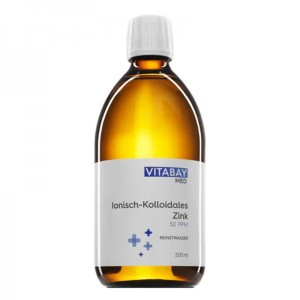 Colloidal Zinc 50 PPM 500 мл | Vitabay