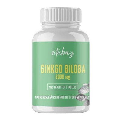 Ginkgo Biloba 6000 мг 365 таблетки | Vitabay Ginkgo Biloba 6000 мг 365 таблетки | VitabayАктивира мозъчното кръвообращение
Има невропротективен ефект
Подобрява паметта и концентрацията
Поддържа сексуалните функции
Подобрява паметта и концен Ginkgo Biloba 6000 мг 365 таблетки | Vitabay Активира мозъчното кръвообращение Има невропротективен ефект Подобрява паметта и концентрацията Поддържа сексуалните функции Подобрява паметта и концентрация Ginkgo Biloba 6000 мг 365 таблетки | Vitabay Активир