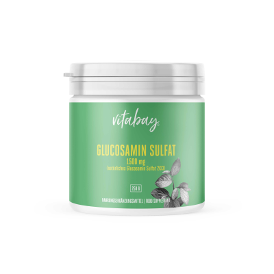 Glucosamine Sulfate 1500 мг 250 гр | Vitabay Glucosamine Sulfate 1500 мг 250 гр | VitabayПодпомага поддържането на нормална функция на ставите
Прави ставите по-подвижни
Помага за поддържане на здрави стави
Спомага за възстановяване на хрущялн Glucosamine Sulfate 1500 мг 250 гр | Vitabay Подпомага поддържането на нормална функция на ставите Прави ставите по-подвижни Помага за поддържане на здрави стави Спомага за възстановяване на хрущялната тък Glucosamine Sulfate 1500 мг 250 гр | Vitabay Подп
