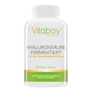 Hyaluronic Acid 50 мг + Pomegranate 250 мг 240 капсули | Vitabay
