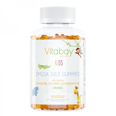 Kids Omega 3-6-9 120 желирани мечета | Vitabay
