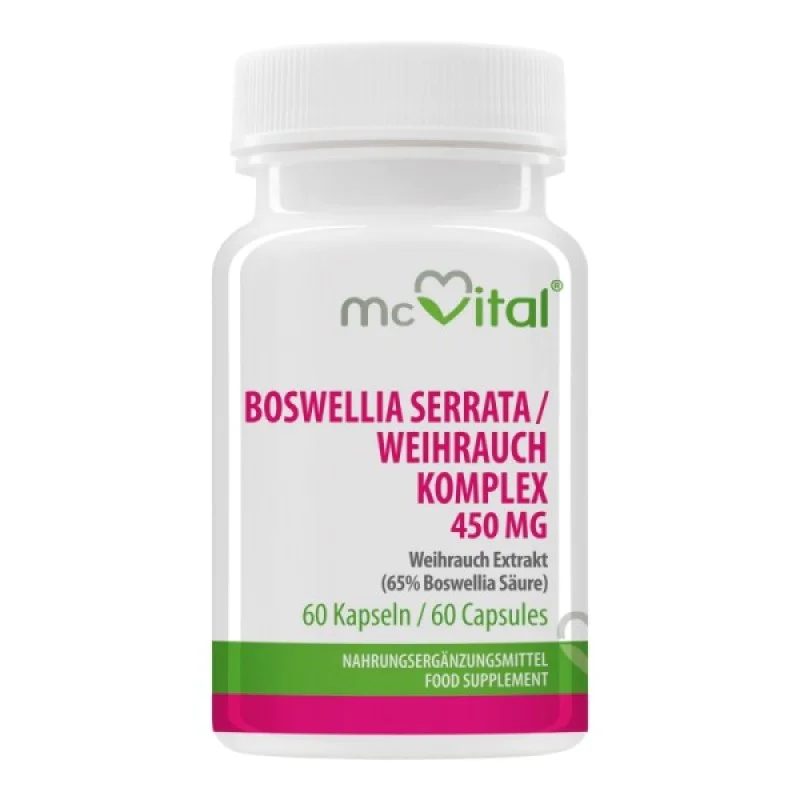 McVital Boswellia Serrata Complex 60 капсули | Vitabay McVital Boswellia Serrata Complex 60 капсули | Vitabay