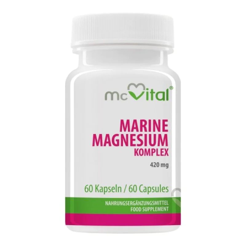 McVital Marine Magnesium Complex 60 капсули | Vitabay