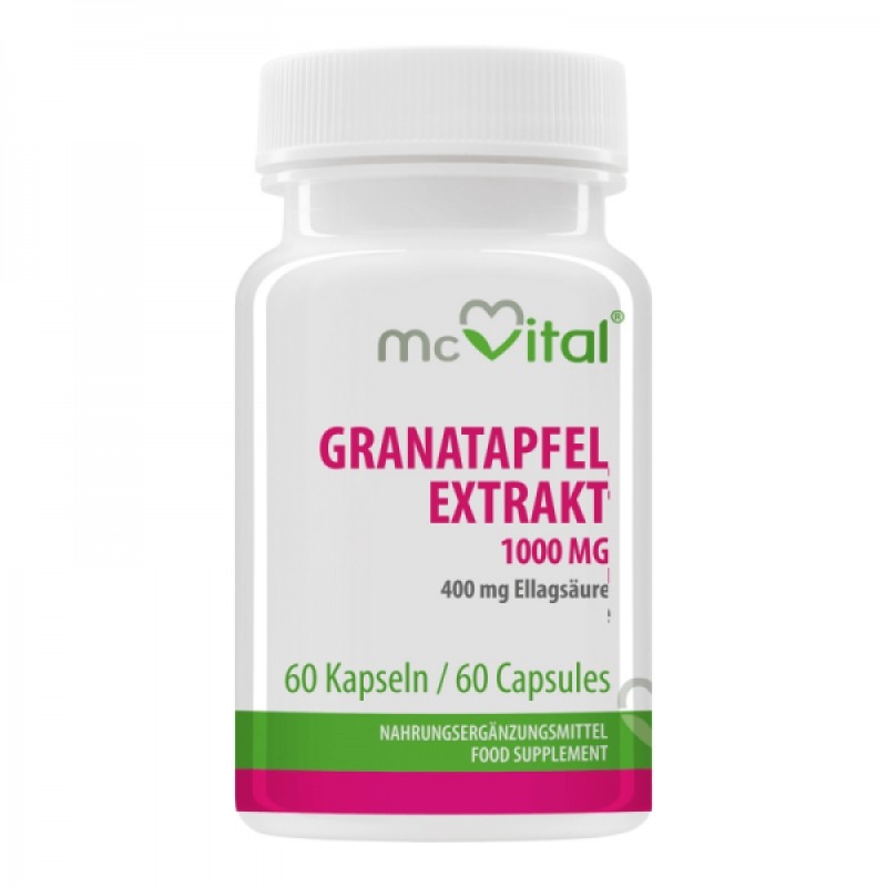 McVital Pomegranate Extract 60 капсули | Vitabay