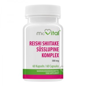McVital Reishi Shiitake Sweet Lupin 60 капсули | Vitabay McVital Reishi Shiitake Sweet Lupin 60 капсули | Vitabay