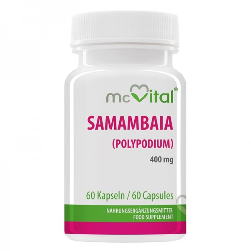 McVital Samambaia (Polypodium) 400 мг 60 капсули | Vitabay