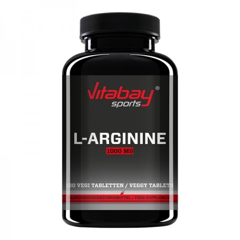 Sports L-Arginine 1000 мг 60 таблетки | Vitabay
