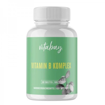 Vitamin B Complex 180 таблетки | Vitabay Vitamin B Complex 180 таблетки | Vitabay