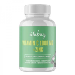 Vitamin C 1000 мг + Zinc 200 таблетки | Vitabay