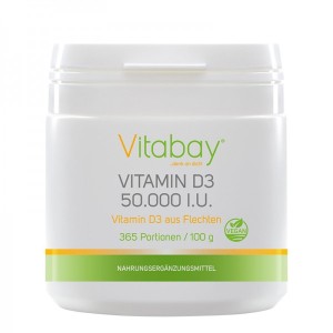 Vitamin D3 Powder 100 гр | Vitabay