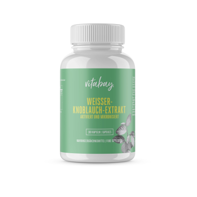 White Garlic Extract 100 капсули | Vitabay White Garlic Extract 100 капсули | VitabayУкрепва имунната система и увеличава дълголетието
Помага за детоксикацията на тялото
Намалява вероятността от развитие на сърдечни заболявания
Помага за пред White Garlic Extract 100 капсули | Vitabay Укрепва имунната система и увеличава дълголетието Помага за детоксикацията на тялото Намалява вероятността от развитие на сърдечни заболявания Помага за предотвра White Garlic Extract 100 капсули | Vitabay Укрепв