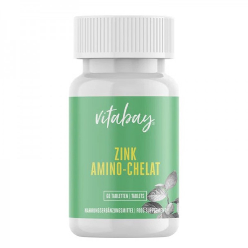 Zinc Amino Chelate 60 таблетки | Vitabay