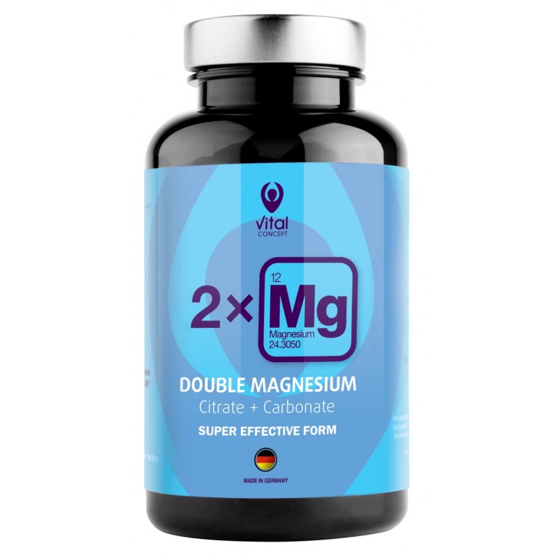Double Magnesium 90 капсули | Vital Concept
