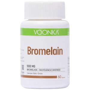 Bromelain 1000 mg - 60 Таблетки Bromelain 1000 mg - 60 Таблетки