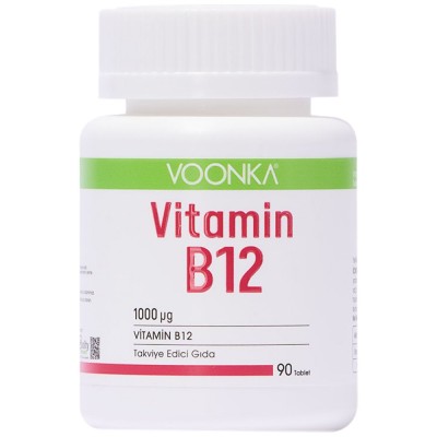 Vitamin B12 1000 mcg - 102 Таблетки Vitamin B12 1000 mcg - 102 Таблетки