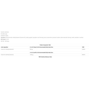 Vitamin B12 Spray & Drop 1000 mcg - Ванилия 20 мл