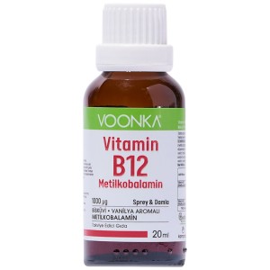 Vitamin B12 Spray & Drop 1000 mcg - Ванилия 20 мл