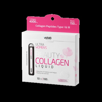 Beauty Collagen Liquid - Колаген - Тропически Плодове | 10 x 10ml