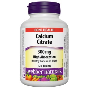 Calcium Citrate 300 мг 120 таблетки | Webber Naturals Calcium Citrate 300 мг 120 таблетки | Webber Naturals