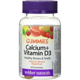 Calcium & Vitamin D3 60 желирани таблетки | Webber Naturals