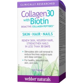 Колаген 2500 мг с Биотин 5000 мкг 120 таблетки | Webber Naturals Колаген 2500 мг с Биотин 5000 мкг 120 таблетки | Webber Naturals