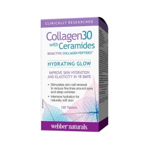 Collagen30 with Ceramides 120 таблетки | Webber Naturals Collagen30 with Ceramides 120 таблетки | Webber Naturals