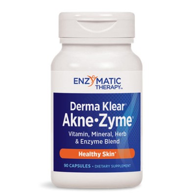 Derma Klear® Akne Zyme® 380 mg 90 capsules | Enzymatic Therapy Отлична защита за Вашето тяло Укрепва имунитета Повишава ефективността на антиоксидантната бариера Подобрява здравето на кожата Бор Derma Klear® Akne Zyme® 380 mg 90 capsules | Enzymatic Thera