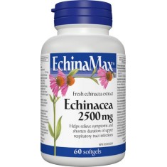 Ехинацея Екстракт 2500 мг 60 гел-капсули | Webber Naturals Стимулира имунната система Предпазва от инфекции на горните дихателни пътища Предпазва от наистинки и грип Подсилва издръжливостта на организма Ехинацея Екстракт 2500 мг 60 гел-капсули | Webber Na