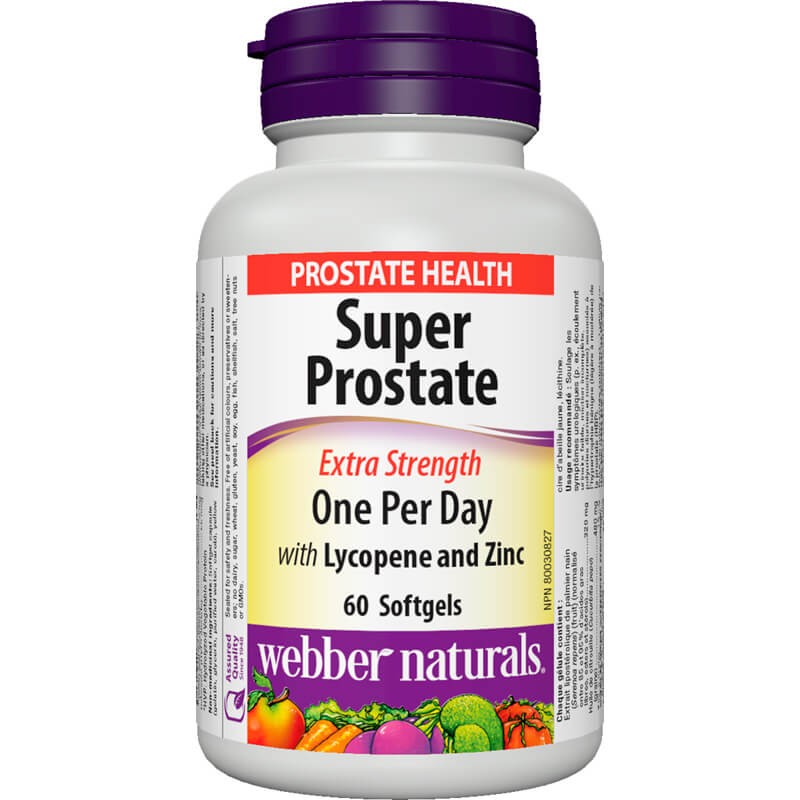 Extra Strength Super Prostate 60 гел-капсули | Webber Naturals