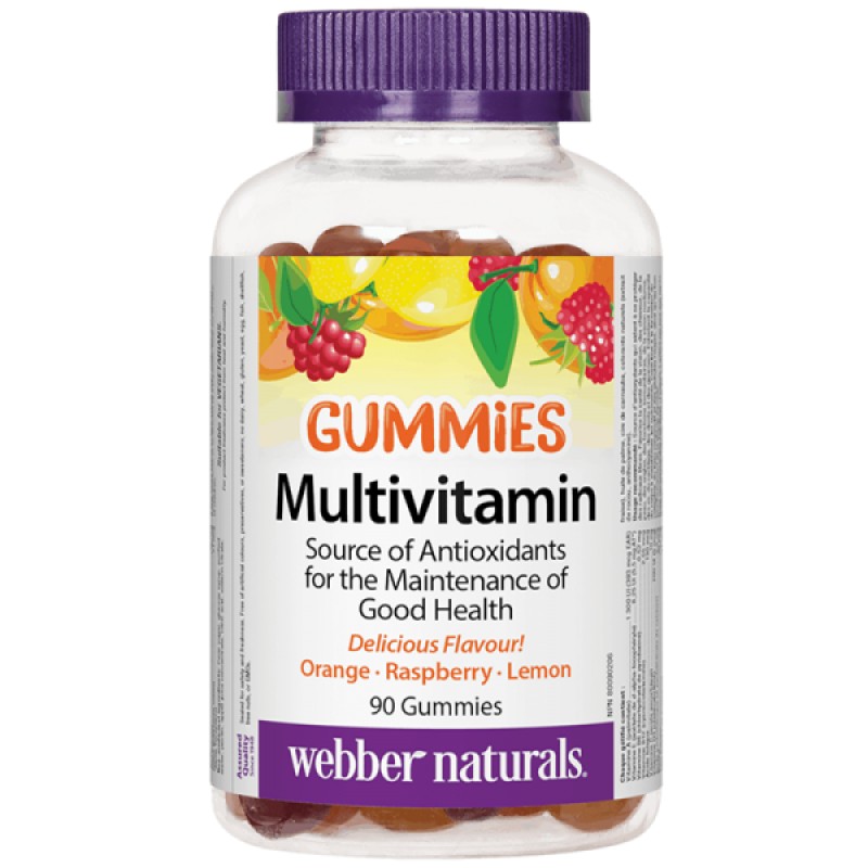 Gummies Multivitamin 90 желирани таблетки | Webber Naturals