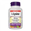 L-Lysine 500 мг 60 капсули | Webber Naturals