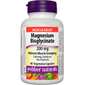 Магнезий Бисглицинат 200 мг 60 капсули | Webber Naturals