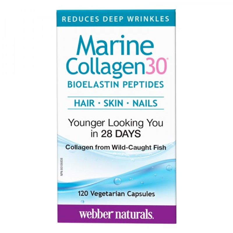 Категория:MarineCollagen30®Bioelastinpeptides Marine Collagen30 Bioelastin peptides е висококачествен продукт, който клинично доказано намалява дълбоките б