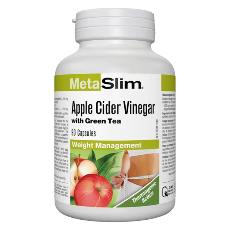 Категория:Metaslim®AppleCiderVinegar Metaslim Apple Cider Vinegar - Ябълков оцет + Зелен чай е отлично работеща формула за всеки, който иска да поддържа ор