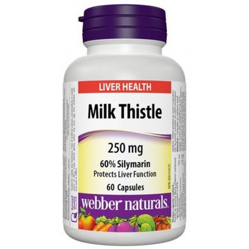 Млечен Бодил 250 мг 60 капсули | Webber Naturals