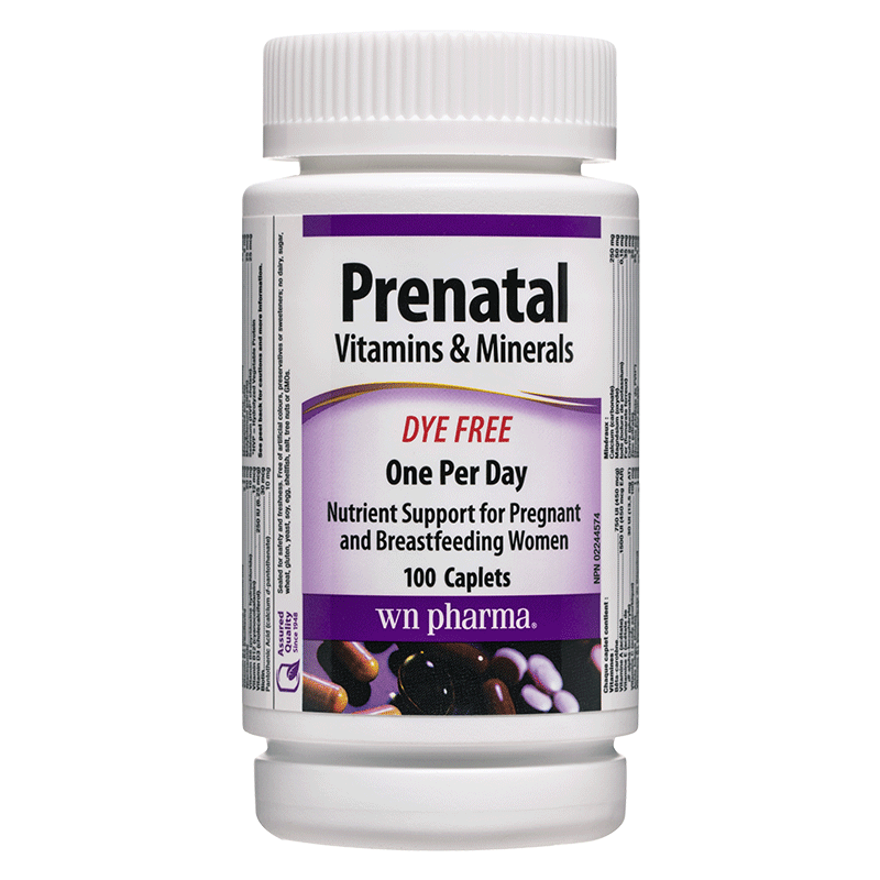 Prenatal Vitamins & Minerals 100 каплети | Webber Naturals