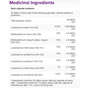Probiotic 30 Billion 8 Probiotic Strains 30 веге капсули | Webber Naturals