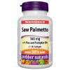 Saw Palmetto With Flax And Pumpkin Oils 90 гел-капсули | Webber Naturals