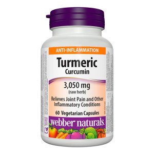 Turmeric Curcumin 60 веге капсули | Webber Naturals