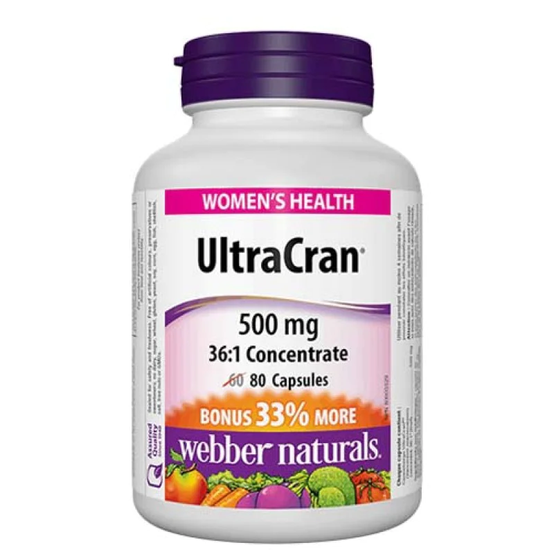 UltraCran 500 мг 36:1 Concentrate 80 капсули | Webber Naturals UltraCran 500 мг 36:1 Concentrate 80 капсули | Webber NaturalsПротиводейства на бактериалните инфекции
Грижи се за здравето на отделителната система
Подкрепа на имунната система
П UltraCran 500 мг 36:1 Concentrate 80 капсули | Webber Naturals Противодейства на бактериалните инфекции Грижи се за здравето на отделителната система Подкрепа на имунната система Подпомага борбата с оксида UltraCran 500 мг 36:1 Concentrate 80 капсули | We