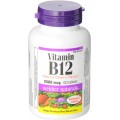 Vitamin B12 (Ciancobalamin) 2500 мкг 60 таблетки | Webber Naturals