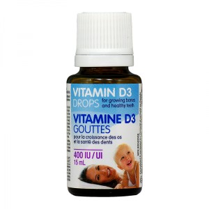 Vitamin D3 Drops 400 IU 15 мл | Webber Naturals