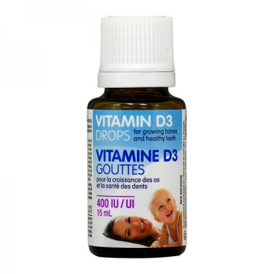 Vitamin D3 Drops 400 IU 15 мл | Webber Naturals
