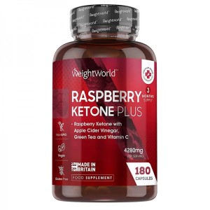 Raspberry Ketone Plus 180 капсули | Weight World