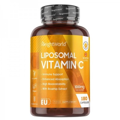 Liposomal Vitamin C 180 капсули | Weight World