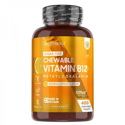 Vitamin B12 Methylcobalamin 1000 мкг 400 таблетки | Weight World